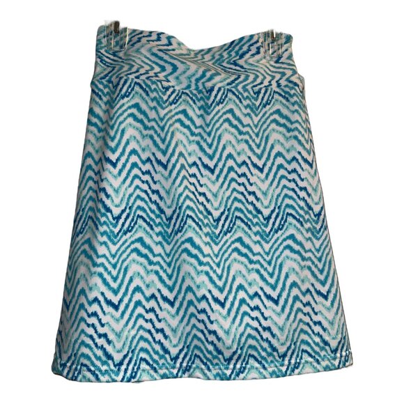 UV Skinz Blue & Green Pull On UPF 50+Athletic & Swim Skort Pocket Women's 3XL - Picture 3 of 10